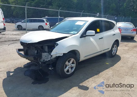 2013 Nissan Rogue S из США, поврежденный, VIN JN8AS5MV6DW666093